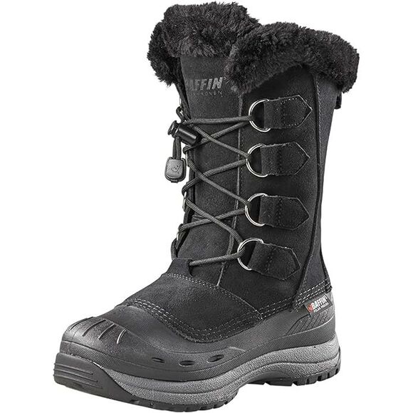 Baffin Eiger Winter Boots for Men's Polar Rated Tall Height - Black Size 10
